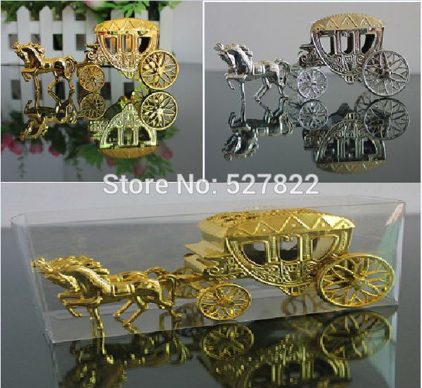 20pcs silver gold fairy tale gharry party favor box creative wedding candy box gift ing
20pcs silver gold fairy tale gharry party favor box creative wedding candy box gift ing