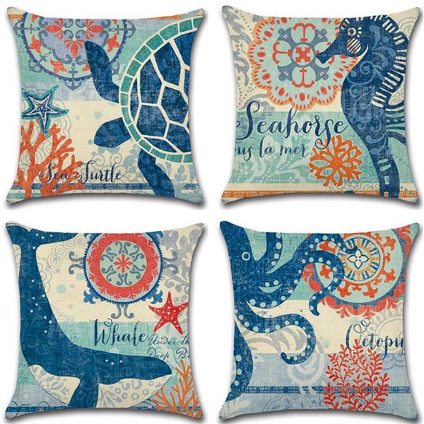 nautical pillows decor ocs/seahorse/whale/turtle decorative throw pillow case 18 x 18 inch for beach house
nautical pillows decor ocs/seahorse/whale/turtle decorative throw pillow case 18 x 18 inch for beach house