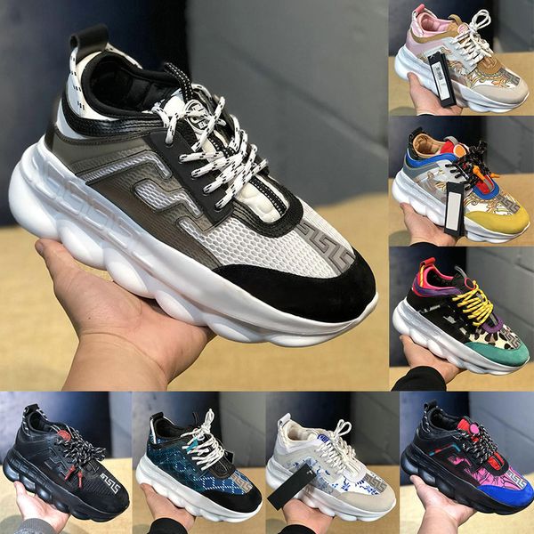 2019 chain reaction luxury designer shoes men women sneakers snow leopard blue mesh rubber leather fashion running casual shoes size 36-45
2019 chain reaction luxury designer shoes men women sneakers snow leopard blue mesh rubber leather fashion running casual shoes size 36-45