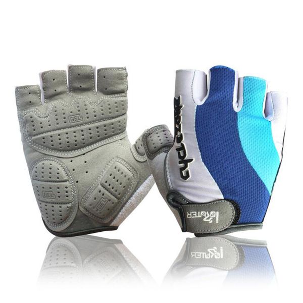 half finger cycling fitness gloves mens women' summer sports tactical mountain bicycle riding glove guantes ciclismo s46, Blue;gray
half finger cycling fitness gloves mens women' summer sports tactical mountain bicycle riding glove guantes ciclismo s46, Blue;gray