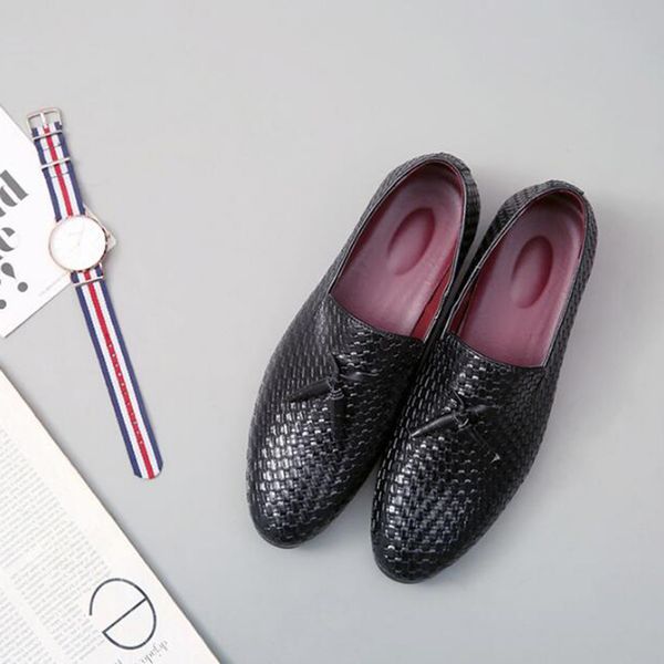 2020 genuine leather men casual shoes fashion peas driving male shoes lazy men sneakers slip on flat man walking footwear, Black
2020 genuine leather men casual shoes fashion peas driving male shoes lazy men sneakers slip on flat man walking footwear, Black