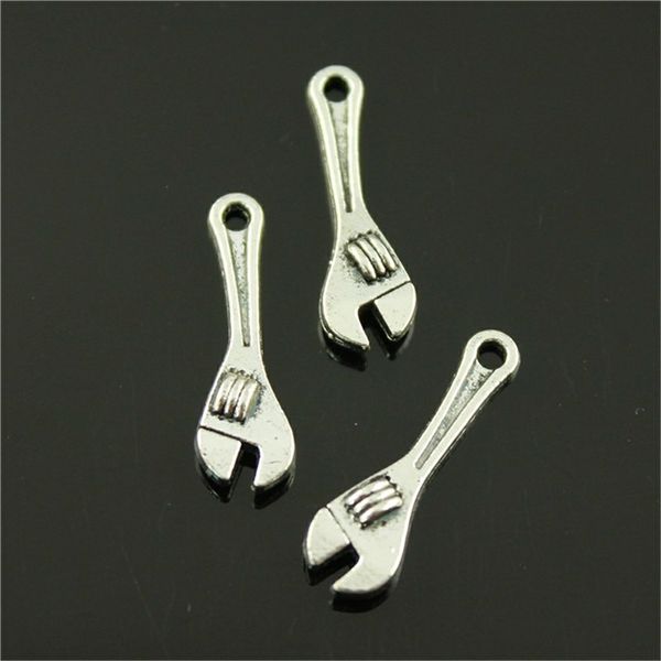 20pcs/lot charms wrench diy jewelry findings 2 colors antique silver antique bronze plated 24x7mm wrench charms, Bronze;silver
20pcs/lot charms wrench diy jewelry findings 2 colors antique silver antique bronze plated 24x7mm wrench charms, Bronze;silver