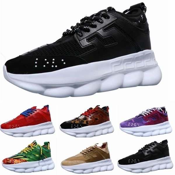 New Luxury Chain Reaction Brand mens Designer shoes Trainers Casual ace Shoes Lightweight Chain-linked Rubber designer sneakers size 35-45
New Luxury Chain Reaction Brand mens Designer shoes Trainers Casual ace Shoes Lightweight Chain-linked Rubber designer sneakers size 35-45