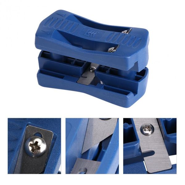 new trimmer aligner blue pvc+ steel with spare-blade can be replaced in time after wear durable and practical to use
new trimmer aligner blue pvc+ steel with spare-blade can be replaced in time after wear durable and practical to use