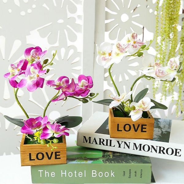 new artificial plants bonsai flower butterfly orchid pot bonsai fake flowers potted garden diy party deskhome decoration 123
new artificial plants bonsai flower butterfly orchid pot bonsai fake flowers potted garden diy party deskhome decoration 123