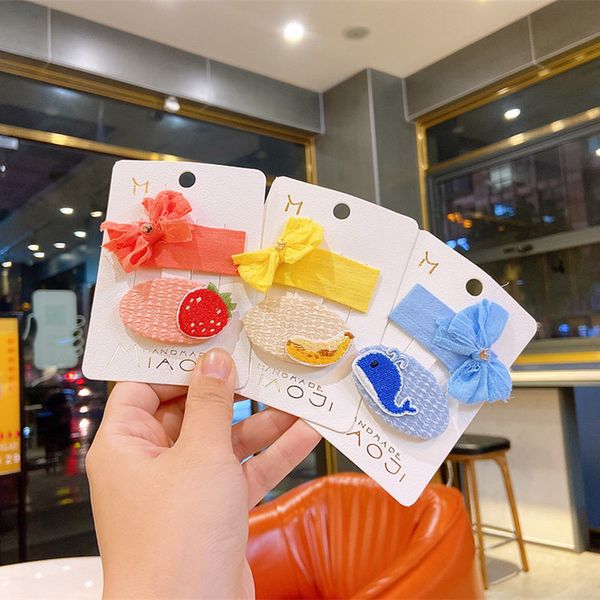 2 pcs children cute cartoon embroidery fruit bb clip beautiful colorful fabric bow hairpins sweet girl princess hair accessories, Slivery;white
2 pcs children cute cartoon embroidery fruit bb clip beautiful colorful fabric bow hairpins sweet girl princess hair accessories, Slivery;white