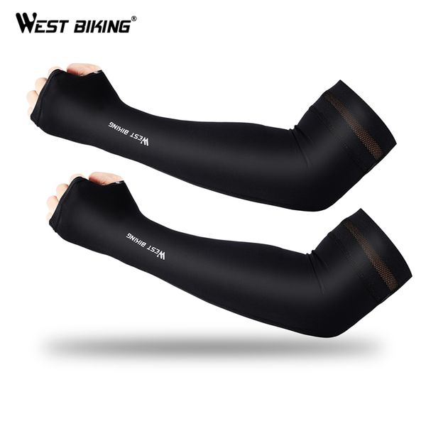 west biking cycling arm warmers ice silk fabric basketball running arm sleeves bicycle warmers summer outdoor sport sleeves, Black
west biking cycling arm warmers ice silk fabric basketball running arm sleeves bicycle warmers summer outdoor sport sleeves, Black