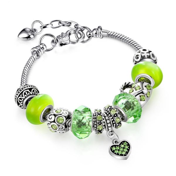 attractto green heart crystal bracelets&bangles for women jewelry silver bracelet charms flower adjustable bracelet sbr190480
attractto green heart crystal bracelets&bangles for women jewelry silver bracelet charms flower adjustable bracelet sbr190480