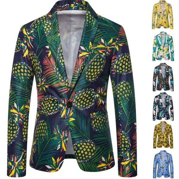 new brand mens fashion blazer floral printed slim fit blazer masculino single button men's and suit jacket outerwear coat, White;black
new brand mens fashion blazer floral printed slim fit blazer masculino single button men's and suit jacket outerwear coat, White;black