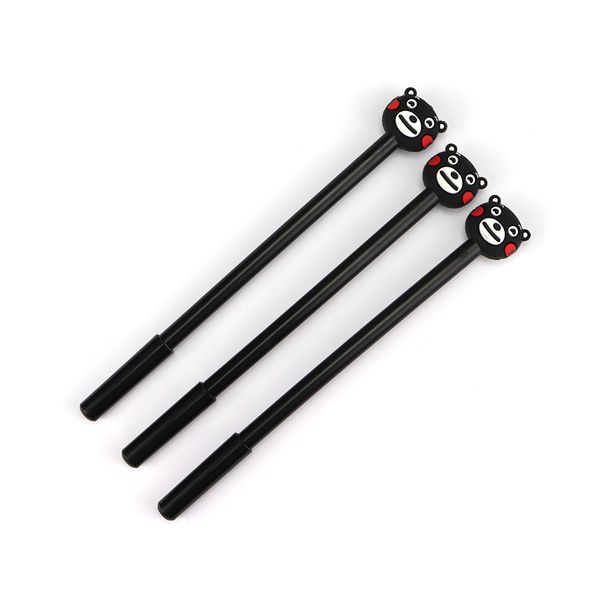 sml creative stationery 1pcs novelty black kumamon bear gel pens gel black ink pen promotional gift school & office supply
sml creative stationery 1pcs novelty black kumamon bear gel pens gel black ink pen promotional gift school & office supply