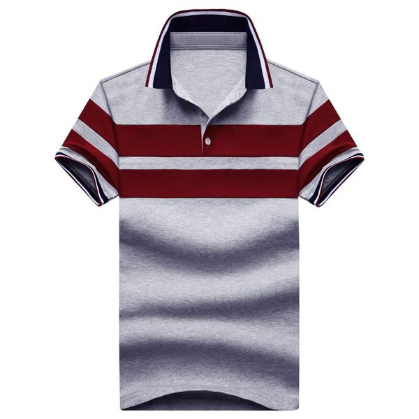 men's polos doxvhd 100% cotton brand casual shorts sleeve shirts striped color spring autumn size m-4xl, White;black
men's polos doxvhd 100% cotton brand casual shorts sleeve shirts striped color spring autumn size m-4xl, White;black