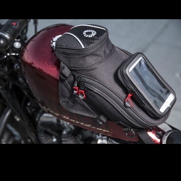 new black oil fuel tank bag magnetic motorcycle motorbike oil fuel tank bag saddle w/ bigger window moto accessory
new black oil fuel tank bag magnetic motorcycle motorbike oil fuel tank bag saddle w/ bigger window moto accessory