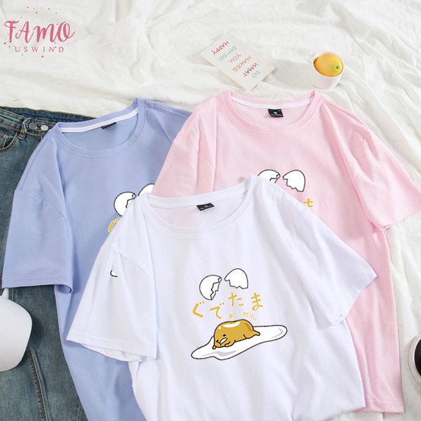 japanese harajuku puff sleeve cute gudetama lazy egg yolk kawaii t shirt women cotton cartoon print tshirt harajuku female t shirt, White
japanese harajuku puff sleeve cute gudetama lazy egg yolk kawaii t shirt women cotton cartoon print tshirt harajuku female t shirt, White