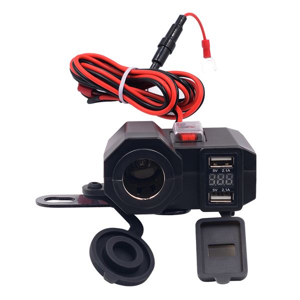 водонепроницаемый dual usb мотоциклов прикуривателя дисплей розетка scooter atv 12v адаптер splitter порт питания led voltage
водонепроницаемый dual usb мотоциклов прикуривателя дисплей розетка scooter atv 12v адаптер splitter порт питания led voltage