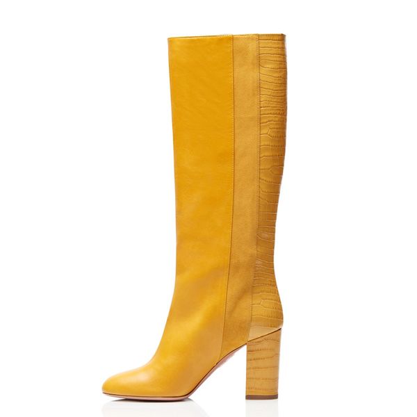 motorcycle boots designer shoes 2019 new fashion boots pointed toes solid chunky high heels knee boots winter women shoes, Black
motorcycle boots designer shoes 2019 new fashion boots pointed toes solid chunky high heels knee boots winter women shoes, Black