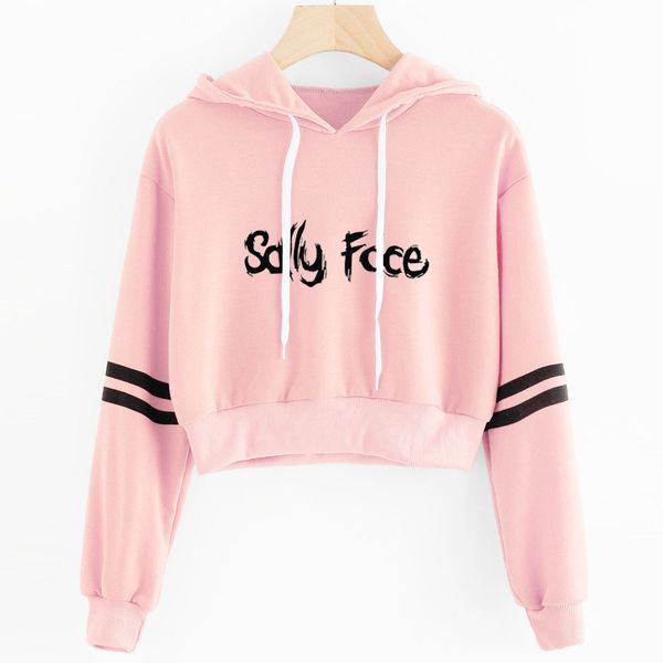 sally face printed navel hoodies sweatshirt cool logo women crop harajuku summer casual hoodies sweatshirts, Black
sally face printed navel hoodies sweatshirt cool logo women crop harajuku summer casual hoodies sweatshirts, Black