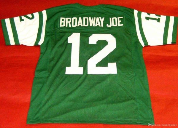 retro #12 joe namath custom mitchell & ness jersey broadway joe green mens stitching high-end size s-5xl football jerseys college ncaa, Black;red
retro #12 joe namath custom mitchell & ness jersey broadway joe green mens stitching high-end size s-5xl football jerseys college ncaa, Black;red