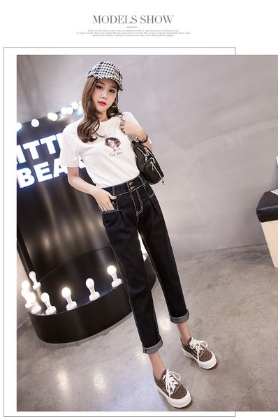 deep black женский straight jeans сыпучие широкие ноги штаны первая любовь студентов, Blue
deep black женский straight jeans сыпучие широкие ноги штаны первая любовь студентов, Blue