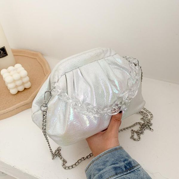 new style laser cloud bag women small hobos chain bag beach shoulder bags girls fashion cross body
new style laser cloud bag women small hobos chain bag beach shoulder bags girls fashion cross body