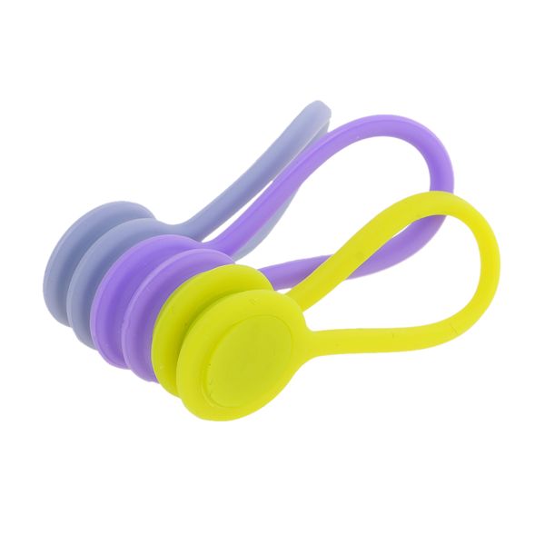 3piece magnetic cord winder wrap for headphones/ date usb cable, cute candy color soft silicone earphone cable cord organizer
3piece magnetic cord winder wrap for headphones/ date usb cable, cute candy color soft silicone earphone cable cord organizer