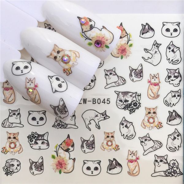 1 sheet cute cartoon cat nail sticker water transfer french tips manicure pedicure diy watermark, Black
1 sheet cute cartoon cat nail sticker water transfer french tips manicure pedicure diy watermark, Black