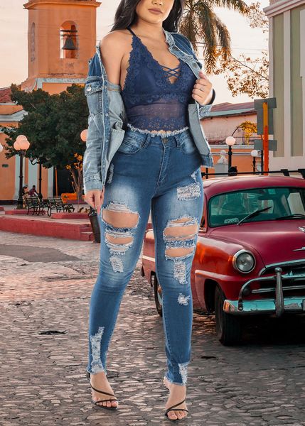 flare hole women's single knee ripped elasticity blue high waisted skinny denim jean pants women jeans plus size womens female wholesal
flare hole women's single knee ripped elasticity blue high waisted skinny denim jean pants women jeans plus size womens female wholesal
