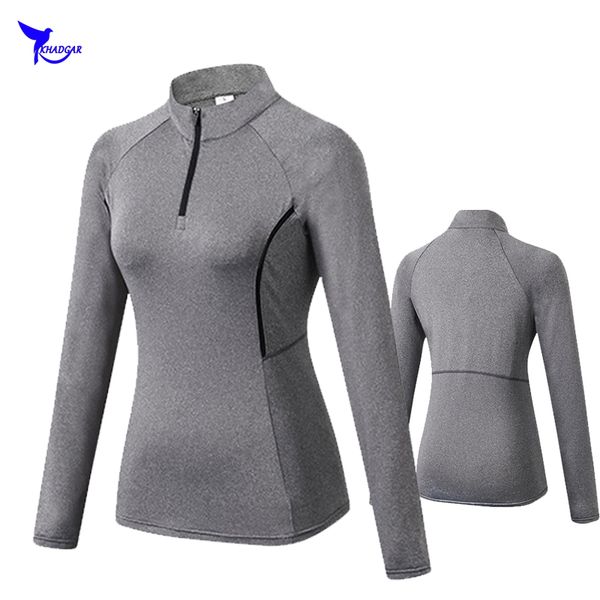 women spring quick dry running sweatshirt long sleeve elastic yoga shirt gym fitness workout sportswear jackets with thumb hole, Black;red
women spring quick dry running sweatshirt long sleeve elastic yoga shirt gym fitness workout sportswear jackets with thumb hole, Black;red