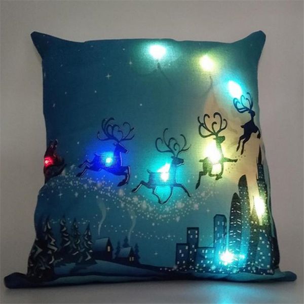led light pillow case luminous christmas decorations pillow cover santa claus reindeer pillowcase sofa car decor linen cushion covers ins
led light pillow case luminous christmas decorations pillow cover santa claus reindeer pillowcase sofa car decor linen cushion covers ins