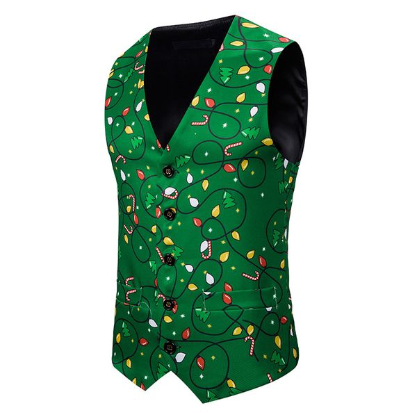 green christmas vest men 2019 classic v neck slim fit vest waistcoat men xmas party wedding tuxedo vests colete social masculino, Black;white
green christmas vest men 2019 classic v neck slim fit vest waistcoat men xmas party wedding tuxedo vests colete social masculino, Black;white