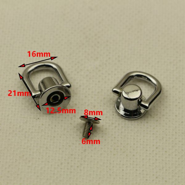 d ring bags handles chain hook bag side clip screw nail rivet handbag strap connector clasp hanger buckles diy craft, Black
d ring bags handles chain hook bag side clip screw nail rivet handbag strap connector clasp hanger buckles diy craft, Black