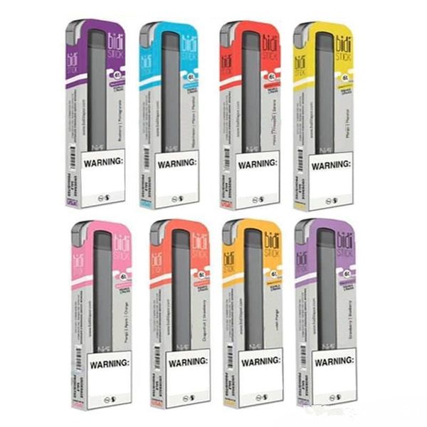 Newest Bidi Stick Disposable Pod Device Portable Kit Pre-filled Cartridges Vape Pen Vapor 1.4ml 280mAh Battery eCig Carts PREMIUM Vaporizer
Newest Bidi Stick Disposable Pod Device Portable Kit Pre-filled Cartridges Vape Pen Vapor 1.4ml 280mAh Battery eCig Carts PREMIUM Vaporizer