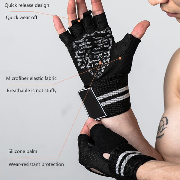 newly men women fitness gloves half finger breathable anti-slip gym weightlifting gloves 19ing 
newly men women fitness gloves half finger breathable anti-slip gym weightlifting gloves 19ing
