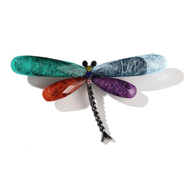 concise second gram force wire drawing resin dragonfly brooch pin women's clothes and ornaments pin accessories, Gray
concise second gram force wire drawing resin dragonfly brooch pin women's clothes and ornaments pin accessories, Gray
