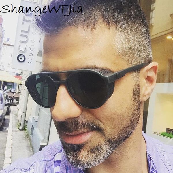 2020 steampunk sunglasses men designer sun glasses for women vintage outdoor driving oculos feminino punk gafas de, White;black
2020 steampunk sunglasses men designer sun glasses for women vintage outdoor driving oculos feminino punk gafas de, White;black