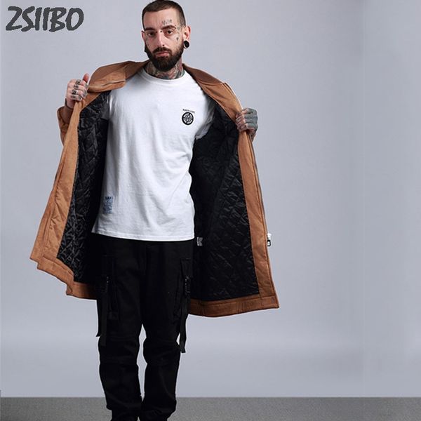 keep warm harajuku men's long zipper jackets coat casual thicken woolen suede coat business male solid classic overcoat medium, Black
keep warm harajuku men's long zipper jackets coat casual thicken woolen suede coat business male solid classic overcoat medium, Black