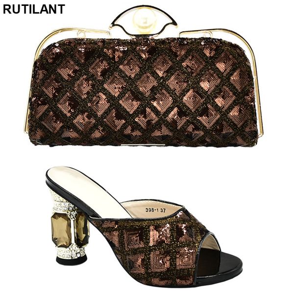 latest design african wedding shoes shoes and bag set african sets 2019 nigerian women party pumps women high heels slip-on, Black
latest design african wedding shoes shoes and bag set african sets 2019 nigerian women party pumps women high heels slip-on, Black