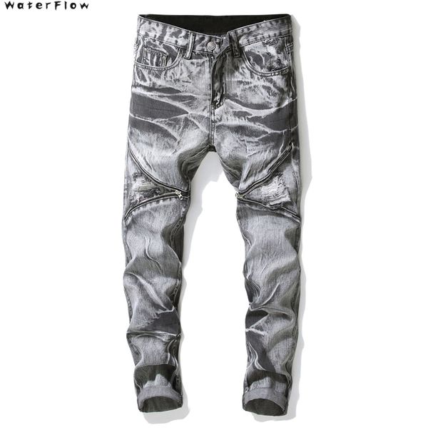 2019 new big sizes straight locomotive folds old men's jeans fashion stretch jeans men's slim more plus size 28-34 36 38 40 42, Blue
2019 new big sizes straight locomotive folds old men's jeans fashion stretch jeans men's slim more plus size 28-34 36 38 40 42, Blue