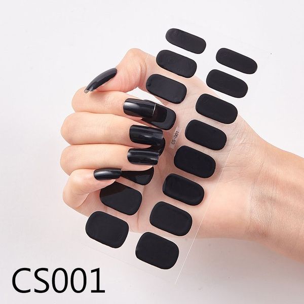 lady kindom fashion nail foils sticker diy nail wraps pure color art sticker waterproof full cover patch strips, Black
lady kindom fashion nail foils sticker diy nail wraps pure color art sticker waterproof full cover patch strips, Black