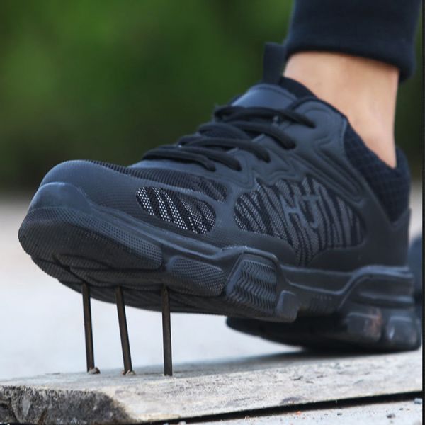 lightweight indestructable safety shoe mens work boots men's fashion safety shoes steel toe breathable wear shoes f27, Black
lightweight indestructable safety shoe mens work boots men's fashion safety shoes steel toe breathable wear shoes f27, Black