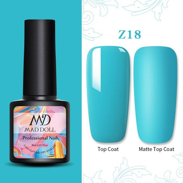 1 bottle 8ml mad doll spring and summer colors nail gel polish soak off uv led nail art gel varnish oat base coat colors, Red;pink
1 bottle 8ml mad doll spring and summer colors nail gel polish soak off uv led nail art gel varnish oat base coat colors, Red;pink