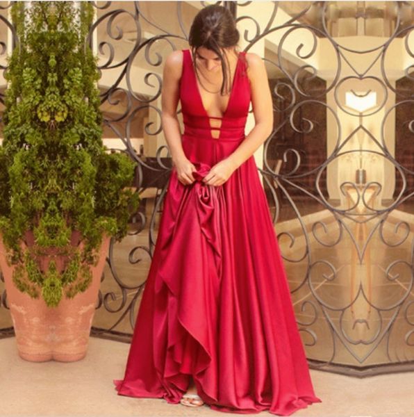 red evening dresses 2019 elegant satin evening gowns long formal evening dress abiye prom party dresses vestido longo festa, Black;red
red evening dresses 2019 elegant satin evening gowns long formal evening dress abiye prom party dresses vestido longo festa, Black;red