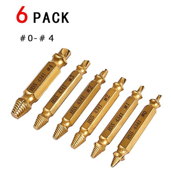 wsfs 6 pcs screw remover, damaged screwdriver set, broken bolt screw remover, deburrer
wsfs 6 pcs screw remover, damaged screwdriver set, broken bolt screw remover, deburrer