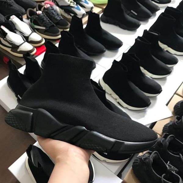 new paris air knit speed trainer sneakers mens womens classic brand designer fashion slipon sock shoes boots c01, Black
new paris air knit speed trainer sneakers mens womens classic brand designer fashion slipon sock shoes boots c01, Black