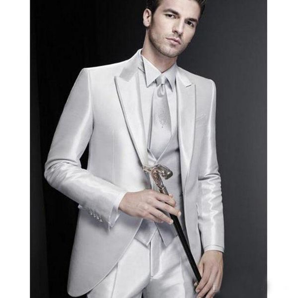excellent groom wedding tuxedos mens one button tuxedos fashion man jacket blazer prom dinner 3 piece suit(jacket+vest+pants), Black;gray
excellent groom wedding tuxedos mens one button tuxedos fashion man jacket blazer prom dinner 3 piece suit(jacket+vest+pants), Black;gray