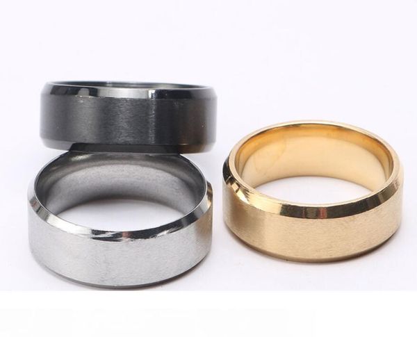 jewelry 8mm stainless steel ring band titanium silver black gold men size 6 to 13 wedding engagement rings
jewelry 8mm stainless steel ring band titanium silver black gold men size 6 to 13 wedding engagement rings