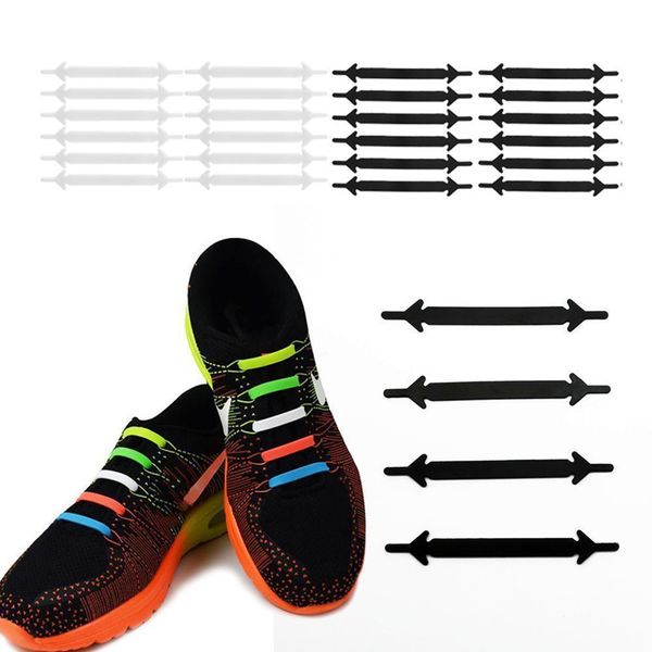 12pcs/pack adults tieless shoe laces elastic shoelaces for sneakers fashion sports silicone shoelace all sneakers fit strap, Black
12pcs/pack adults tieless shoe laces elastic shoelaces for sneakers fashion sports silicone shoelace all sneakers fit strap, Black