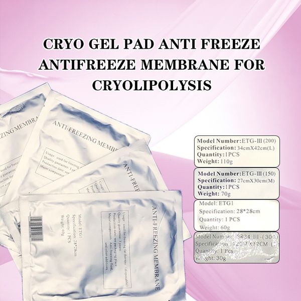 cryo anti ing membranes cryo cool pad anti e cryotherapy antie membrane 27*30cm 34*42cm for clinical salon use
cryo anti ing membranes cryo cool pad anti e cryotherapy antie membrane 27*30cm 34*42cm for clinical salon use