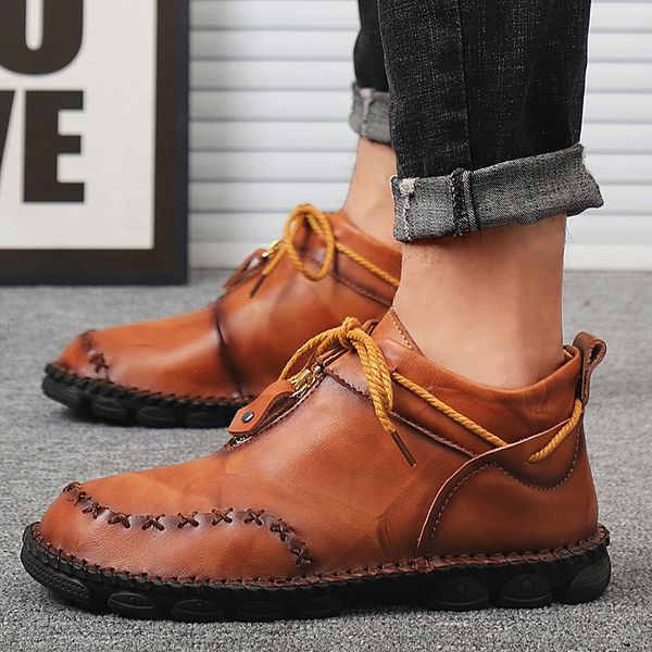 brand new men shoes men casual genuine leather flats driving shoes business men's casual quaity, Black
brand new men shoes men casual genuine leather flats driving shoes business men's casual quaity, Black