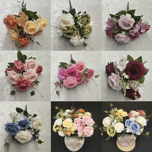 11 forks multicolor mixed color camellia rose artificial flower home living room deskdecoration fake flower wedding
11 forks multicolor mixed color camellia rose artificial flower home living room deskdecoration fake flower wedding