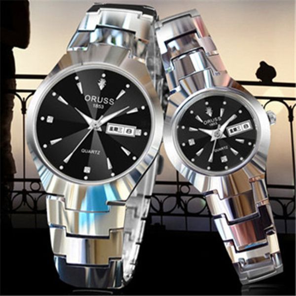couple watch modern fashion quartz watch men women mesh stainless steel watchband casual wristwatch gift, Slivery;brown
couple watch modern fashion quartz watch men women mesh stainless steel watchband casual wristwatch gift, Slivery;brown